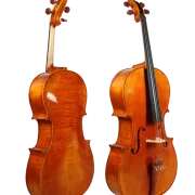 Golden Cello Literally Sets
