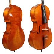 Golden Cello Literally Sets