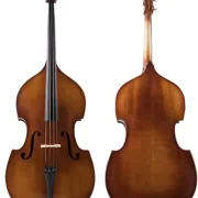 Kontrabass aus Massivholz