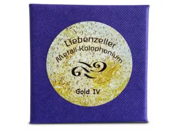 Lienemzeller Metall-Kolophonium Gold IV Cello Weich