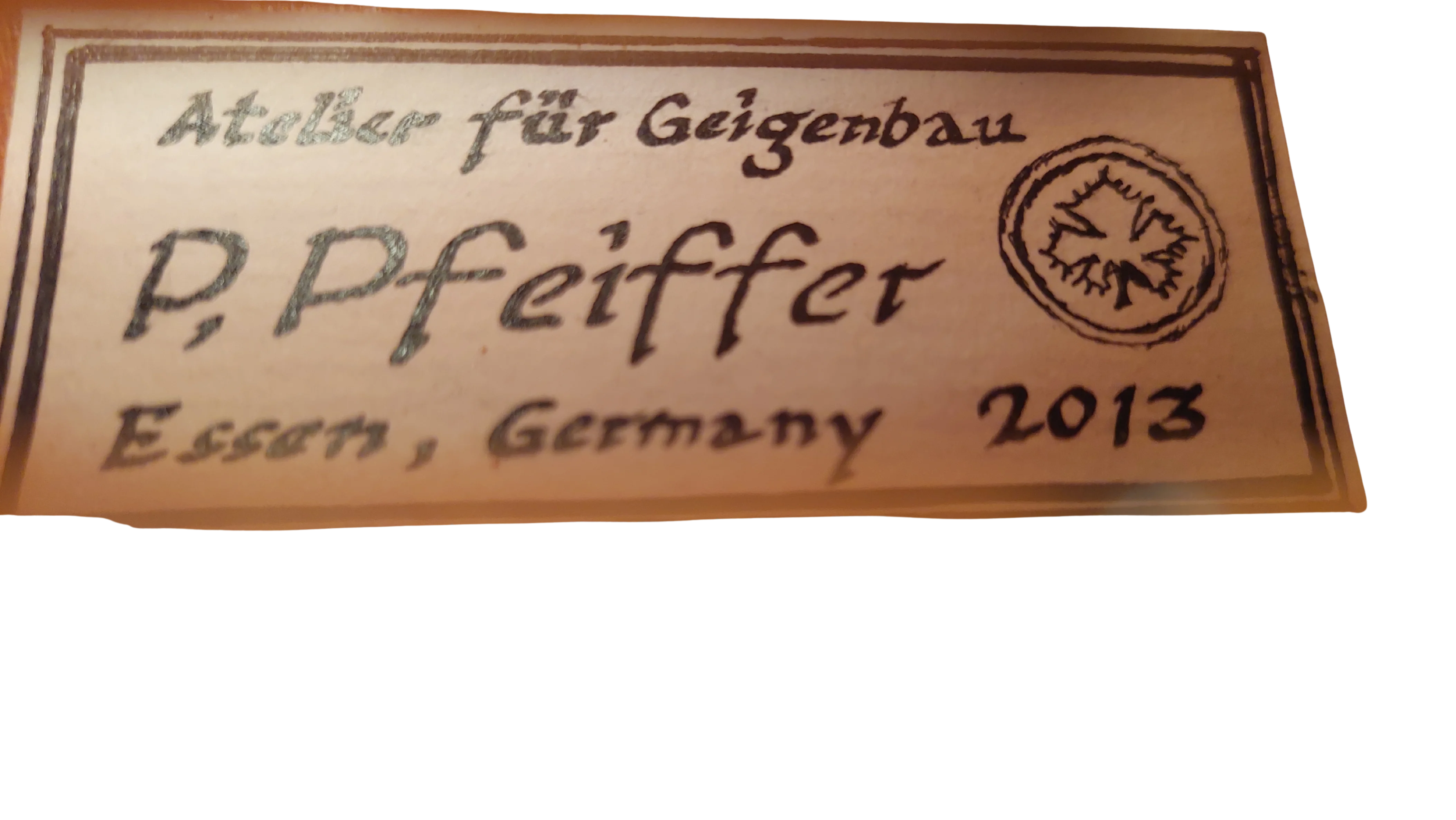 Violine Handarbeit aus Deutschlan