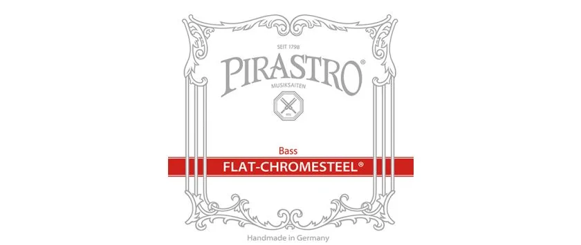 Flat-Chromesteel Saiten für Bass