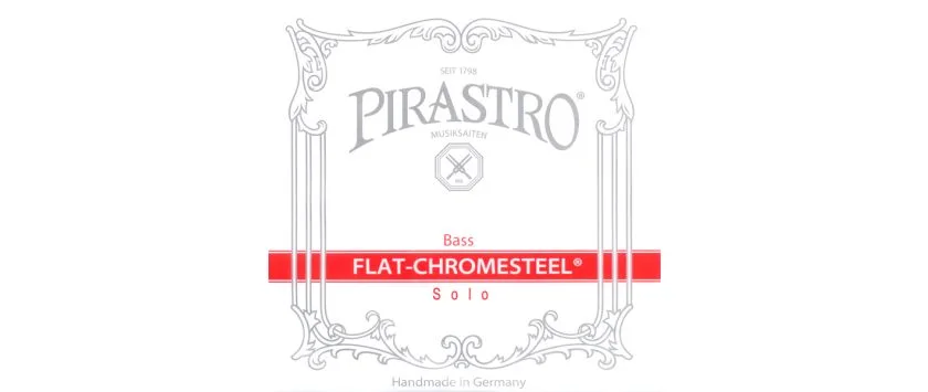 Flat-Chromesteel Solo Saiten für Bass