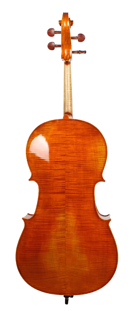 Golden Cello Literally Sets