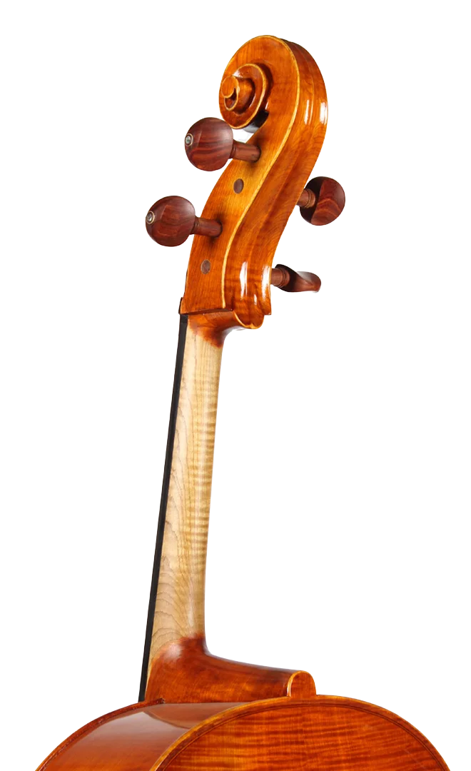 Golden Cello Literally Sets