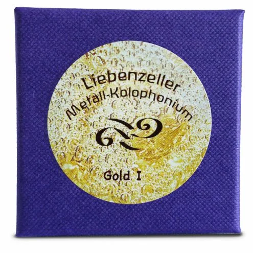 LIebenzeller Metall-Kolophonium Gold I für Violine